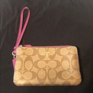 Coach 2-in-1 wristlet